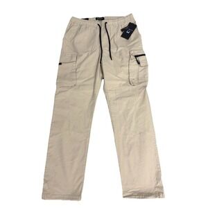 WXYX Los Angeles Men's Ryan Sub Khaki Multi Pocket Cargo Pants Size XL New